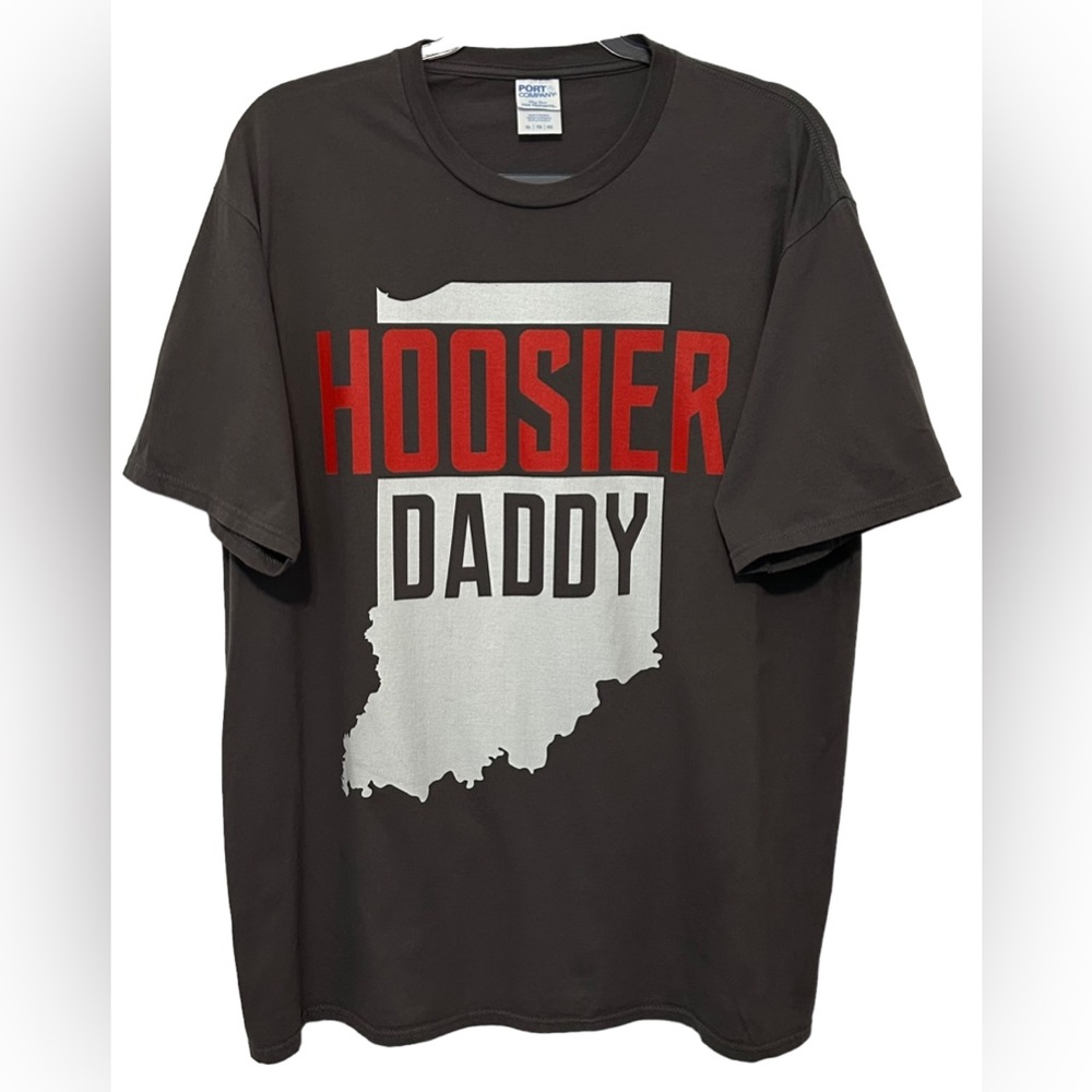 New Port Company Hoosier Daddy T-Shirt SZ XL